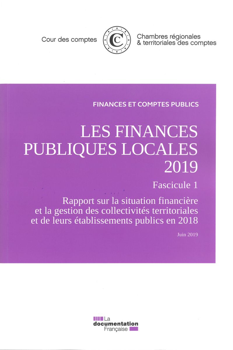 Les Finances Publiques Locales 2019 | Vie-publique.fr